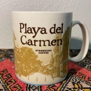 Starbucks Playa Del Carmen Collectors Series Ceramic Mug
